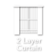 Smart Curtain Switch - Sokcet 118 - 2 Layer